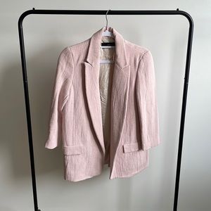 Zara pink blazer